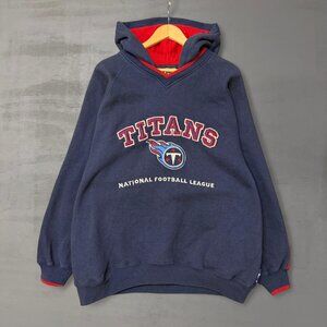 Vintage Tennessee Titans Lee Sport 90s Hoodie Sweatshirt 2XL